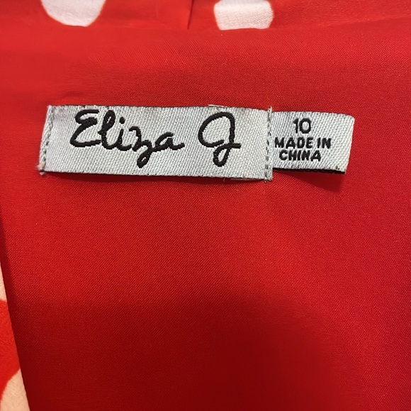 Eliza J orange polka dot dress - Picture 3 of 6